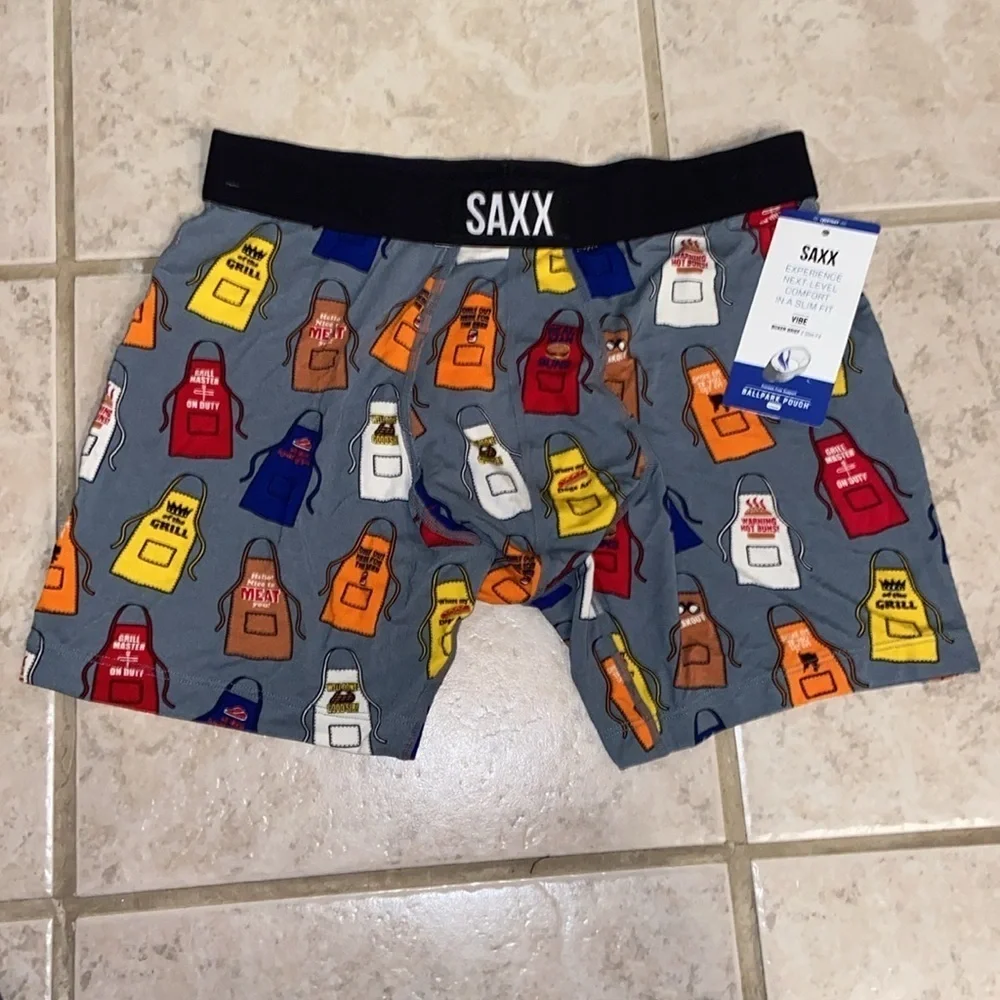 NWT Saxx Slim Fit Boxer Briefs size S
